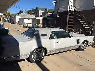 Lincoln : Continental 2 doors Lincoln Continental Mark V 1978