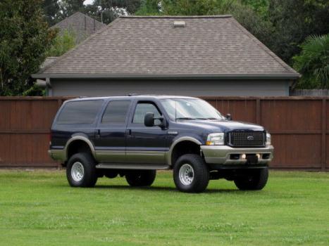 Ford : Excursion 7.3L DIESEL! 3 rd row eddie bauer lifted 4 x 4 low miles