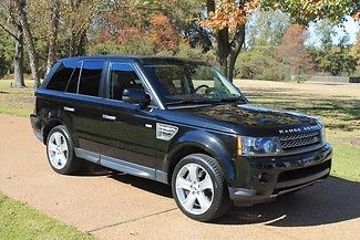 Land Rover : Range Rover Supercharged One Owner  Rear Seat Entertainment  New Tires Vision Pkg  MSRP $80345