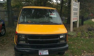 Chevrolet : Other 2 door 1998 chevrolet van diesel