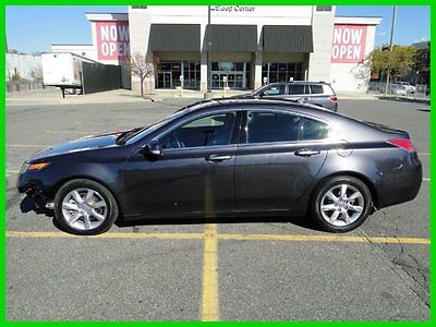 Acura : TL 3.5 2013 acura tl 3.5 3.5 l v 6 24 v automatic fwd sedan premium repairable rebuilder