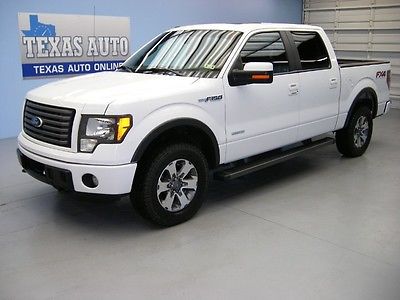 Ford : F-150 F150 NAV 4WD WE FINANCE!! 2012 FORD F-150 FX4 4X4 ECOBOOST ROOF NAV HEATED LEATHER TEXAS AUTO