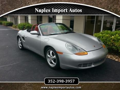 Porsche : Boxster 2dr Roadster Boxster Red Interior Low miles Excellent condition Garage kept Convertible