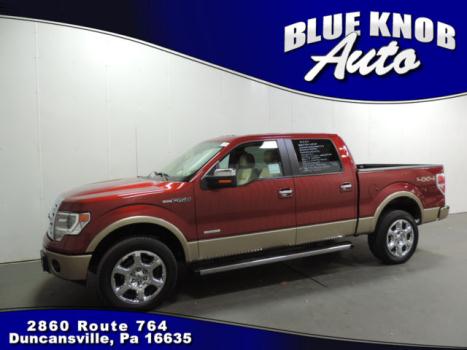 Ford : F-150 Lariat financing navigation moon roof leather sync tow package bed liner backup cam 4x4