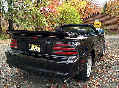 Ford : Mustang GT Convertible 2-Door 1995 5.0 l ford mustang gt convertible triple black new exhaust clutch brakes