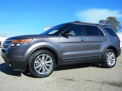 Ford : Explorer XLT XLT 3.5L V6 Heated Leather Seats Navigation Salvage Repairable Runs and Drives