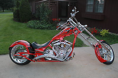 Custom Built Motorcycles : Chopper 2007 big bear 300 sled chopper low miles