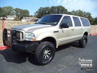 Ford : Excursion Limited 4WD Powerstroke Turbo Diesel 04 excursion limited 4 wd diesel prolift loaded xnice leather gps new 35 s txowner
