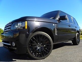 Land Rover : Range Rover SUPERCHARGED MARCELLINO SILVER PKG STARTECH KIT SUPERCHARGED*SILVER ED*MARCELLINO WHEELS*STARTECH BODY KIT*BLACK/BLACK*FINANCING