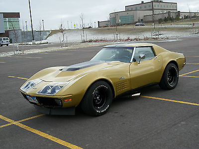 Chevrolet : Corvette coupe Modified 72 Stingray with many updates including ZZ4 350, & overdrive trans.