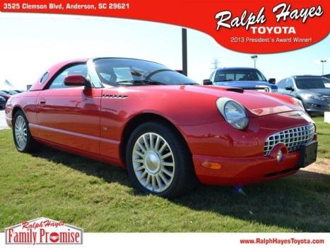 Ford : Thunderbird Base Base Convertible 3.9L CD Removable Top w/Heated Glass Rear Window 8 Speakers