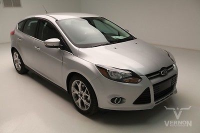 Ford : Focus Titanium Hatchback FWD 2014 black leather heated rear camera remote entry 17 s alloy