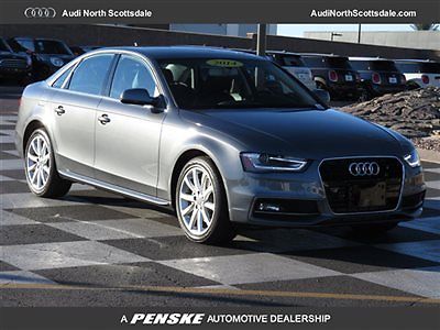 Audi : A4 One Owner, S-Line Design, Financing 2014 audi a 4 fwd 6 k miles leather sun roof heated seats no accidents