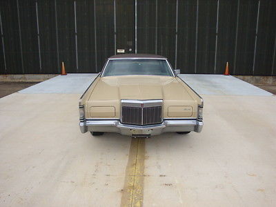 Lincoln : Continental Mark III 1971 lincoln continental base 7.5 l