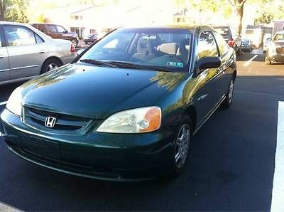 Honda : Civic LX Coupe 2-Door 2001 honda civic lx coupe clean inside out 2750