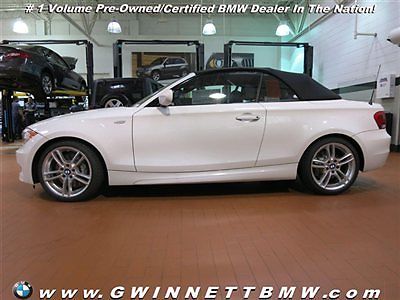 BMW : 1-Series 135i 135 i 1 series low miles 2 dr convertible automatic gasoline 3.0 liter dual overh