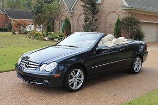 Mercedes-Benz : CLK-Class 3.5L Convertible One Owner  Perfect Carfax  Navigation  Heated and Cooled Seats  Low Miles