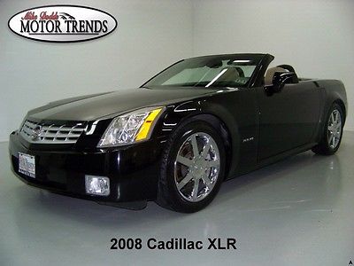 Cadillac : XLR ROADSTER CHROME WHEELS 2008 cadillac xlr power hardtop navigation hud chrome wheels heated ac seats 25 k