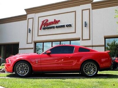 Ford : Mustang Shelby GT500 6 speed race red only 8300 miles svt performance packge recaro seats