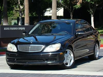 Mercedes-Benz : S-Class S600 2002 mercedes benz s 600 sports package clean low miles 02 s 600 v 12