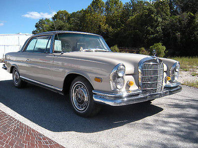 Mercedes-Benz : 200-Series 280SE COUPE W111 1969 mercedes benz 280 se coupe automatic a c sunroof beautiful w 111 60 pics