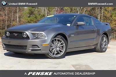 Ford : Mustang 2dr Coupe GT 2 dr coupe gt low miles manual gasoline 5.0 l 8 cyl gray