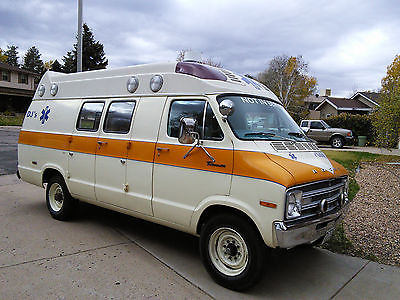 Dodge : Other Ambulance  1977 dodge ambulance van