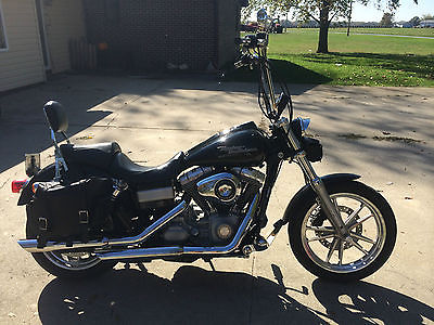 Harley-Davidson : Dyna 2008 harley davidson dyna super glide with forward controls and 16 ape hangers
