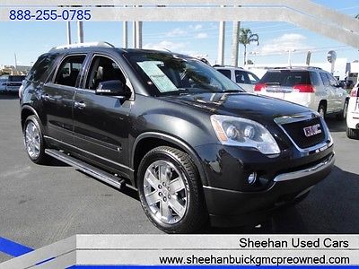 GMC : Acadia SLT Florida Driven 7 Pass Lthr Dual Roofs DVD NAV! 2010 gmc acadia slt florida driven 7 pass lthr dual roofs dvd nav automatic 4 d