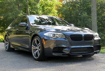 BMW : M5 Base Sedan 4-Door 2013 bmw m 5 singapore grey with full black leather interior is loaded with opt
