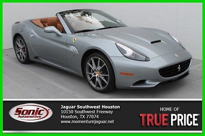 Ferrari : California Convertible 2014 ferrari california convertible 3 k miles diamond stitching rear camera clean