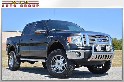 Ford : F-150 Lariat Plus Lifted Crew Cab 4x4 2012 f 150 lariat plus custom lifted 4 x 4 one of a kind a real show stopper