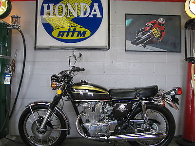 Honda : CB 1973 honda cb 450 beautiful original motorcycle