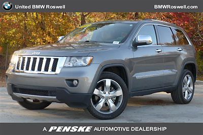Jeep : Grand Cherokee Overland Overland Low Miles 4 dr SUV Automatic Gasoline 5.7L 8 Cyl GRAY