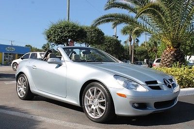 Mercedes-Benz : SLK-Class Base Convertible 2-Door 2005 slk 350 fully serviced airscarf premium package only 47 k miles fl
