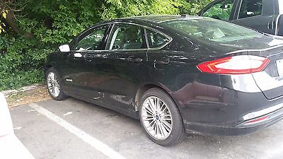 Ford : Fusion SE Hybrid Sedan 4-Door 2014 ford fusion hybrid se loaded navigation black black