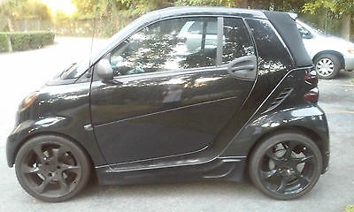 Other Makes : Fortwo Passion Cabrio Convertible 2-Door SMART CUSTOM TRIPLE BLACK CONVERTIBLE with BODY KIT & 17