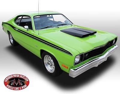 Plymouth : Duster 73 plymouth duster sublime green wow 340 4 speed rare