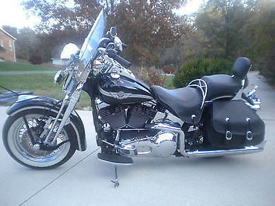 Harley-Davidson : Softail 2003 flstsi heritage springer 100 th anniversary limited edition immaculate cond