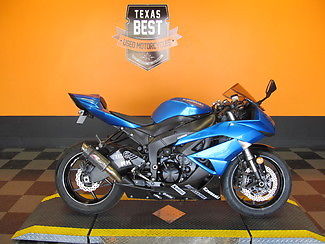 Kawasaki : Ninja 2009 used blue kawasaki supersport ninja zx 6 r motorcycle clean and cool