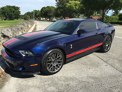 Ford : Mustang Shelby GT500 Coupe 2-Door 2011 ford mustang shelby gt 500 coupe 2 door 5.4 l real head turner great deal