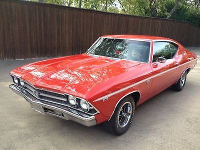 Chevrolet : Chevelle SS396 1969 red ss 396 4 speed