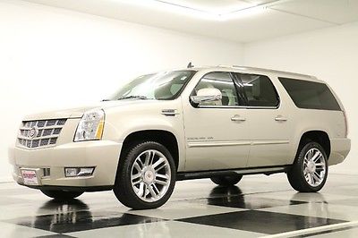 Cadillac : Escalade AWD 2 DVD SCREENS SUNROOF NAVIGATION GOLD NAV HEATED COOLED PREMIUM CAMERA *COMPARE TO 2013 BLUETOOTH CASHMERE TAN LEATHER