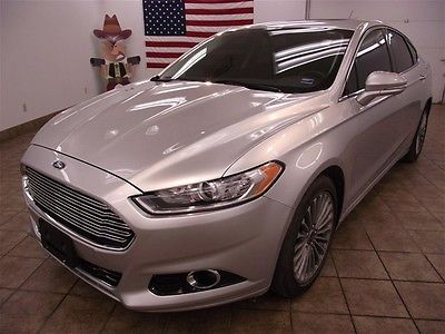 Ford : Fusion Titanium Leather Heated Seats Power Seats Back Up Camera Ecoboost Sirius