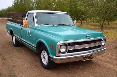 Chevrolet : C-10 Custom 1970 chevrolet truck c 10 custom original ca barnfind survivor v 8 auto ps pb ac