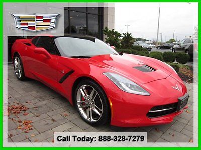 Chevrolet : Corvette Z51 Z51 Loaded 3LT Pkg Heated Cooled Napa Leather Navigation Performance Exhaust