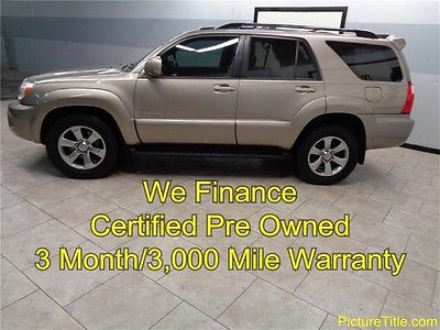 Toyota : 4Runner Limited 07 4 runner limited leather heated seats sunroof tv dvd warranty we finance texas
