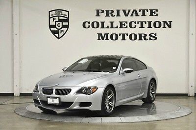 BMW : M6 Base Coupe 2-Door 2006 bmw m 6 one owner 8 441 super low miles