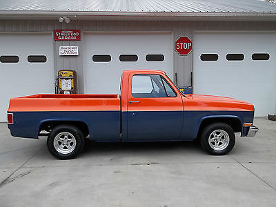 Chevrolet : C/K Pickup 1500 CUSTOM TRUCK 1987 chevrolet pick up street rod shop truck chevy truck hot rod short bed