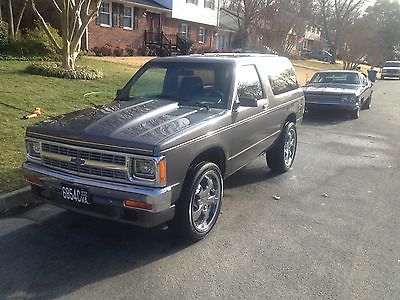 Chevrolet : Blazer Base Sport Utility 2-Door 1986 chevrolet s 10 blazer custom v 8 previous show car